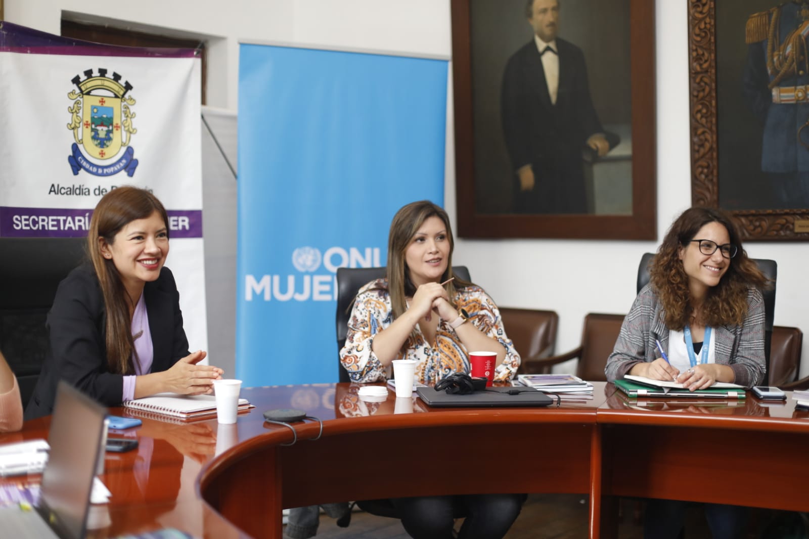 Secretarias de la Mujer de Pasto y Popayán, realizaron intercambio de experiencias