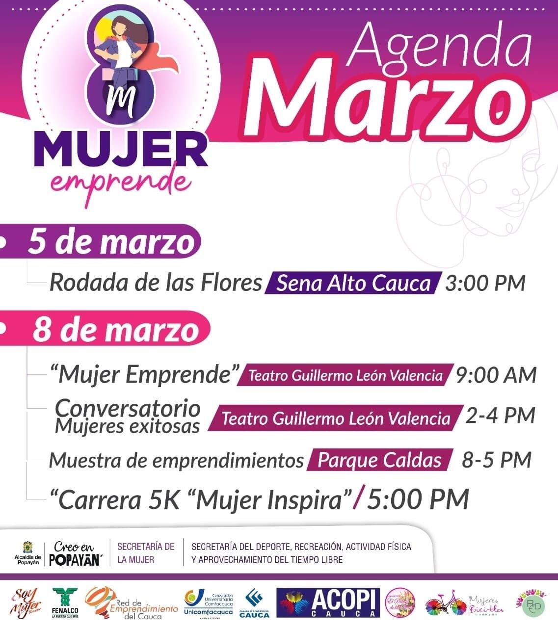 Mujer Inspira - Agenda 